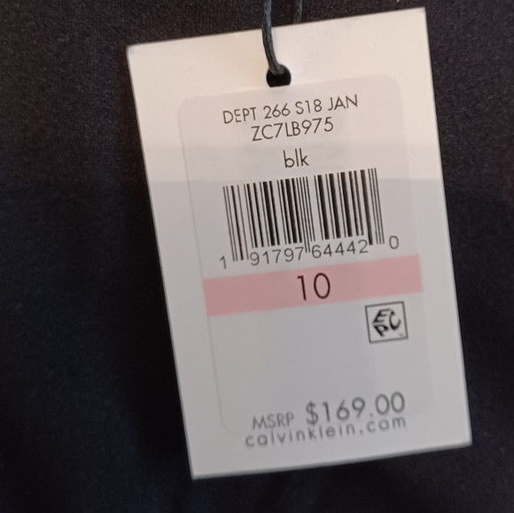 Calvin Klein Black Dress - Picture 6 of 6